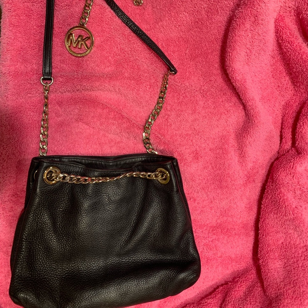 Leather Michael Kors crossbody